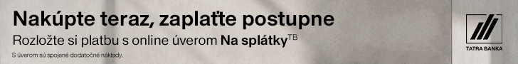 Možnosť splátok cez Tatra banku